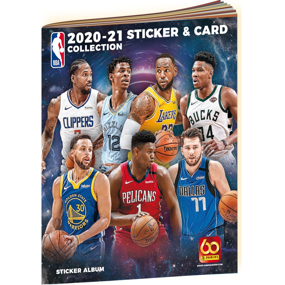 Panini NBA STICKER COLLECTION 202021 Wanted