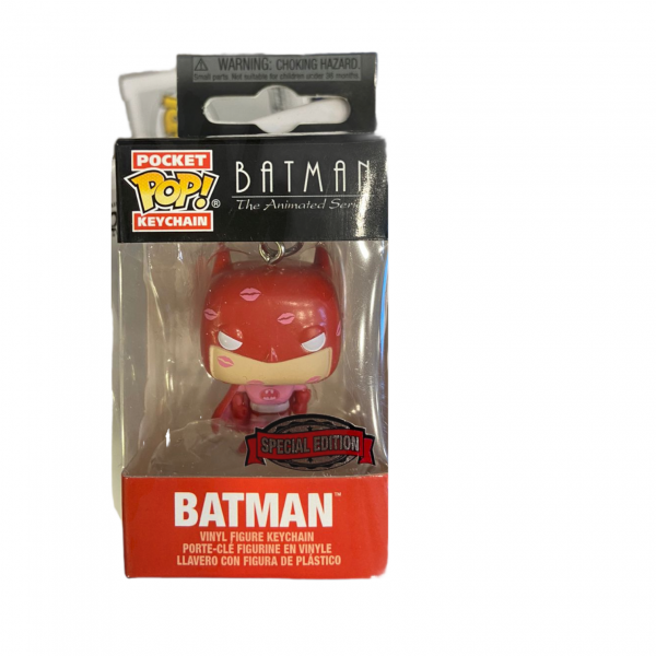 Porte-Clé Batman Metallic / Batman / Funko Pocket Pop / Exclusive Special  Edition