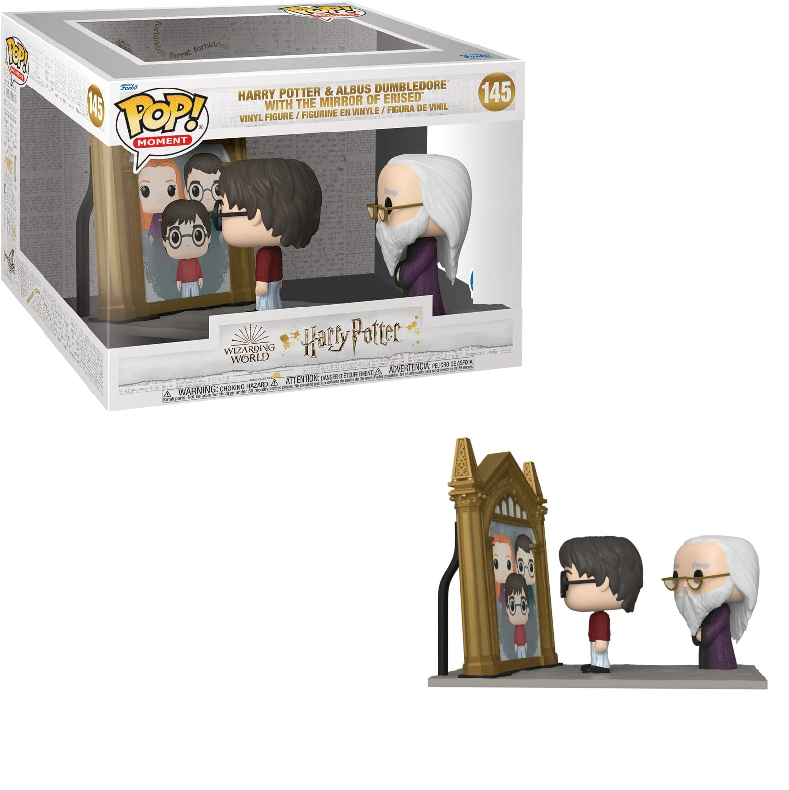 Funko Pop! Movie Moments: Harry Potter - Mirror of Erised (Special Edition)  #145 Vinyl Figure - Wanted
