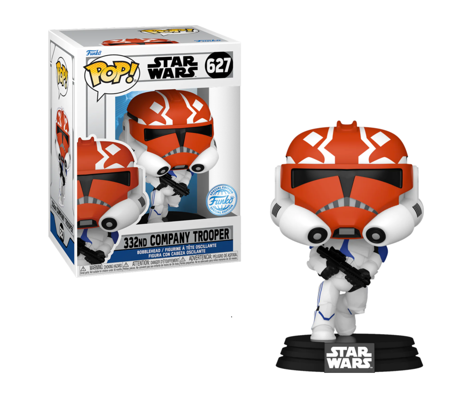 Funko Pop! Disney Star Wars: Clone Wars – 332nd Company Trooper (Special Edition) #627