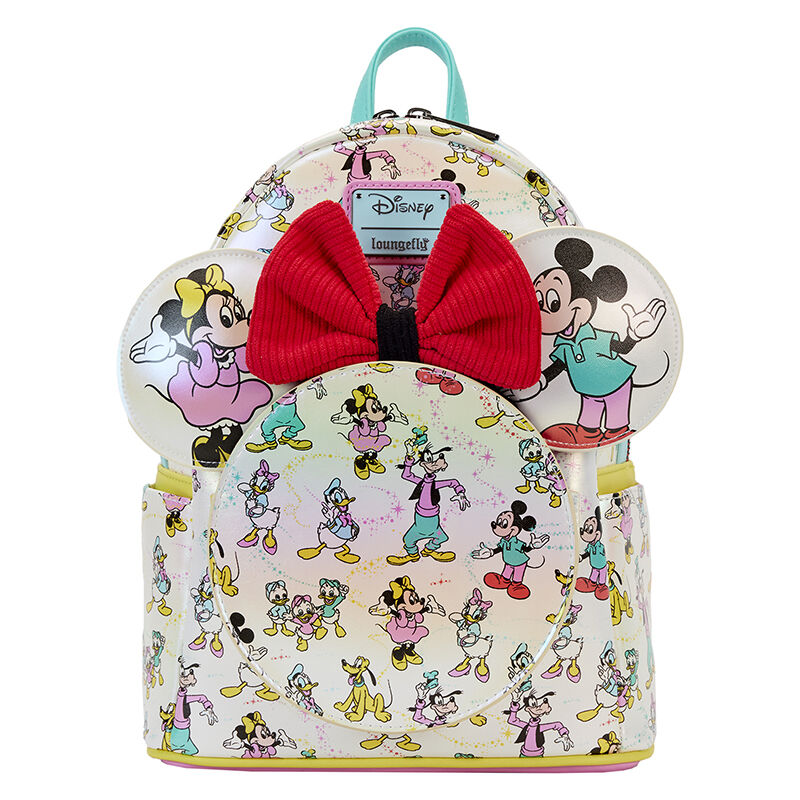 Σακίδιο πλάτης LOUNGEFLY – Disney Small backpack ear holder Mickey and friends 25cm