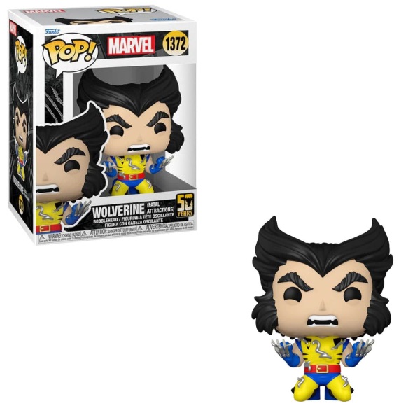 Funko POP! Marvel: Wolverine 50th – Ultimate Wolverine w/ Adamantium #1372 Vinyl Figure