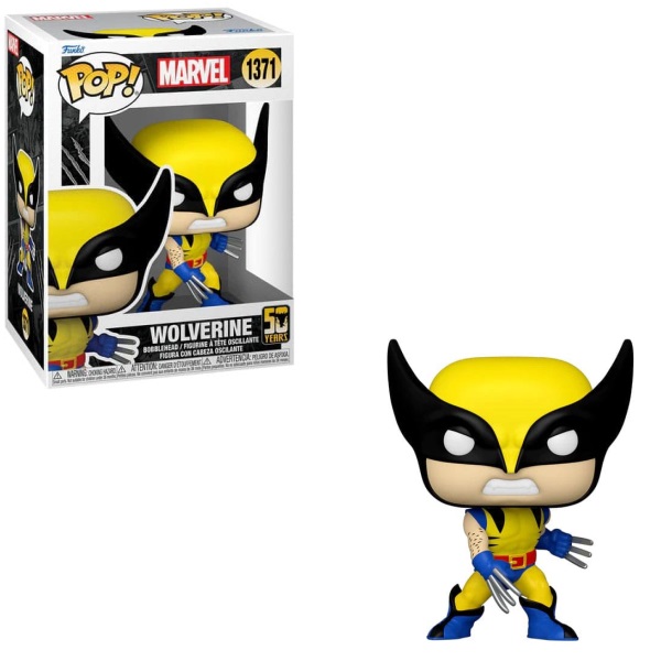 Funko POP! Marvel: Wolverine 50th – Ultimate Wolverine #1371 Vinyl Figure