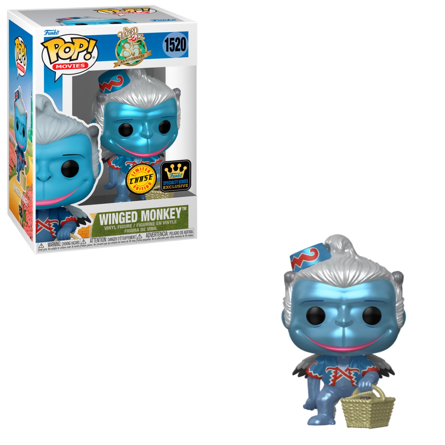 Funko POP! Movies: The Wizard of Oz – Winged Monkey #1520 CHASE Funko Specialty Series Exclusive Vinyl Figure